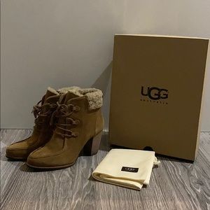 Ugh Analise Shearling Booties size 7
